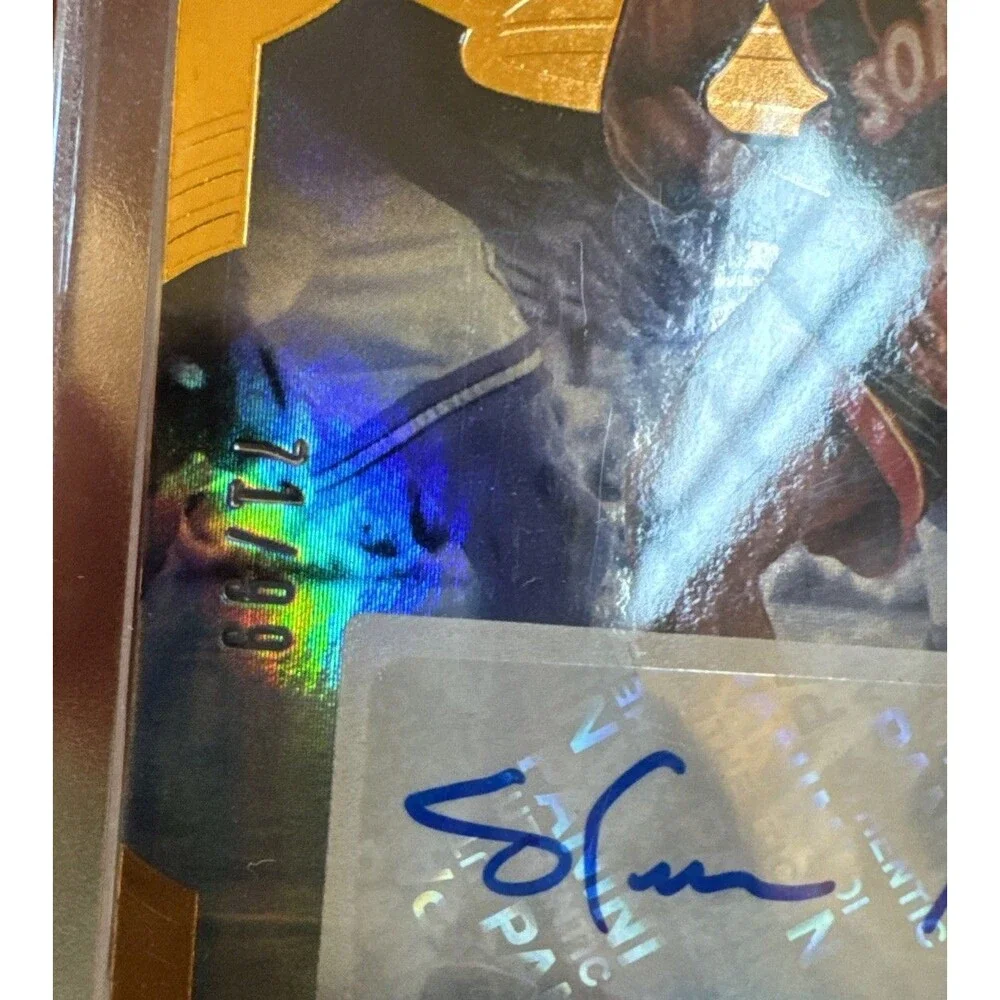 2020-21 Crown Royale Shawn Kemp Copper HOF Auto /99 Supersonics Legend Ink